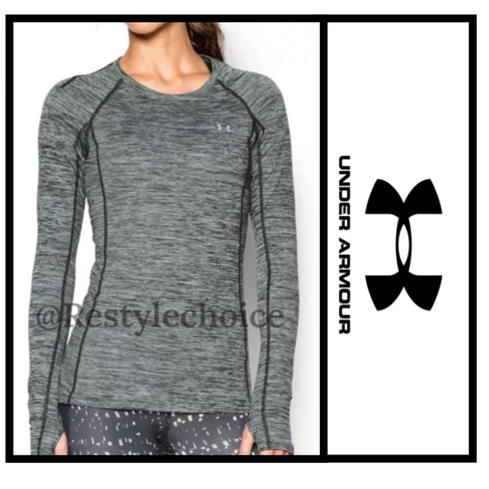 Under Armour Women's ColdGear Cozy Crew Grey